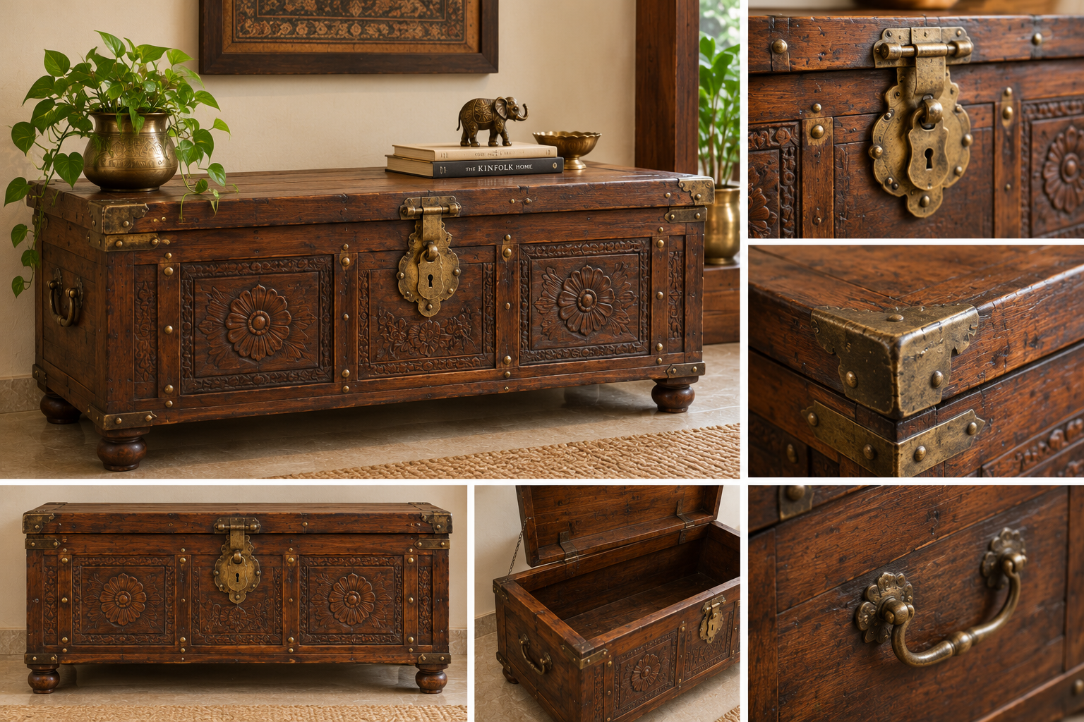 Antique Wooden Chest in Dandeli